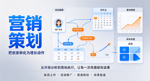 樊城区营销策划